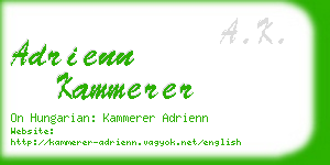 adrienn kammerer business card